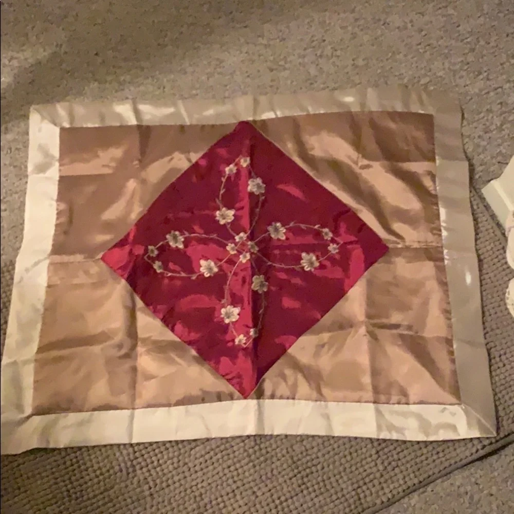 TWO Pillow Cases Fall Colors Pre Owned